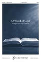 O Word of God SATB choral sheet music cover